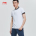 Li Ning nam tay ngắn 2019 mới áo khoác bóng rổ BAD FIVE áo khoác mùa hè áo thun cotton mùa hè - Áo polo thể thao ao polo nam Áo polo thể thao