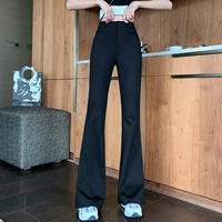 Черные длинные штаны