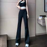 Черные [стандартные брюки длиной]