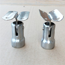 304 stainless steel column joint accessories support frame railing stair handrail movable arc support piece flat support piece shaking head