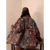 Ретро осенняя рубашка, куртка для влюбленных, в американском стиле, изысканный стиль