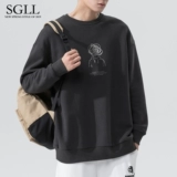 Толстовка, осенний лонгслив, приятная телу утепленная футболка