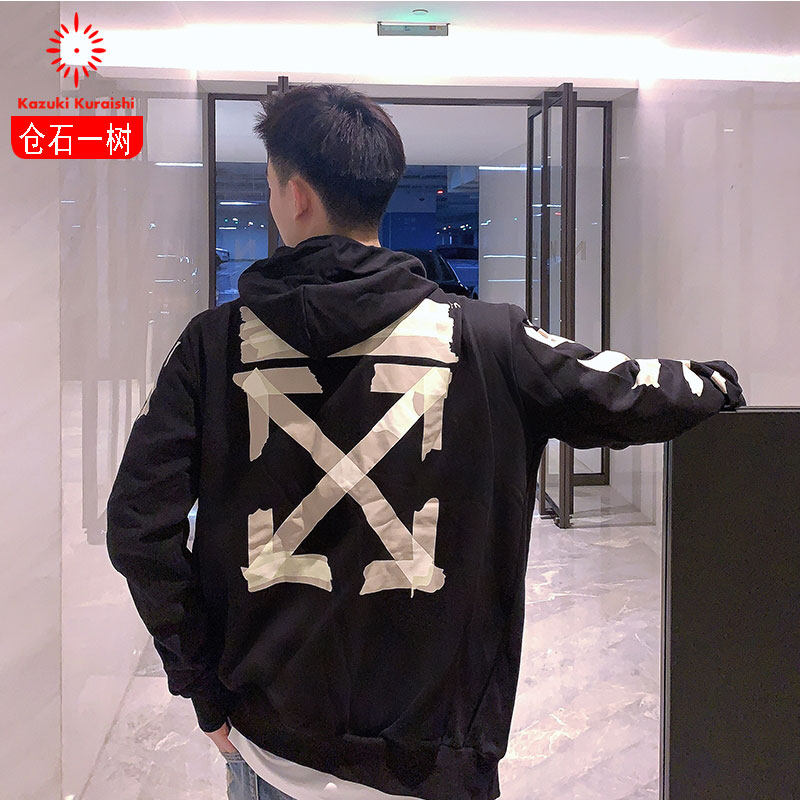 Cangshi Yishu tide brand 2021 autumn new style zipper hooded sweatshirt men's loose cotton thin couple jacket