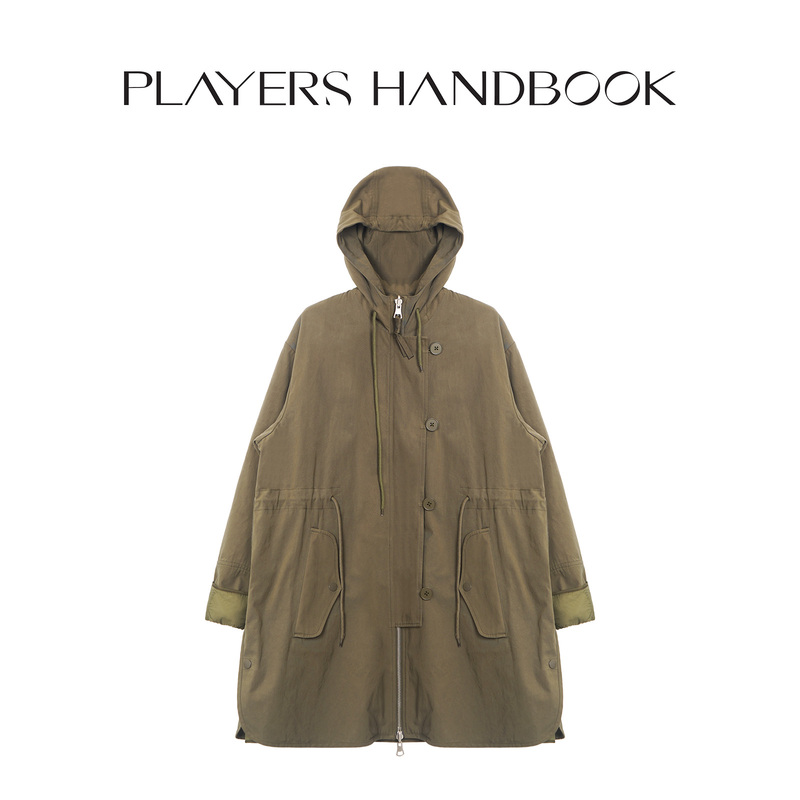 Ph Four-In-One Detachable Camel Wool Liner Practical Windbreaker Cotton Jacket Ph6158