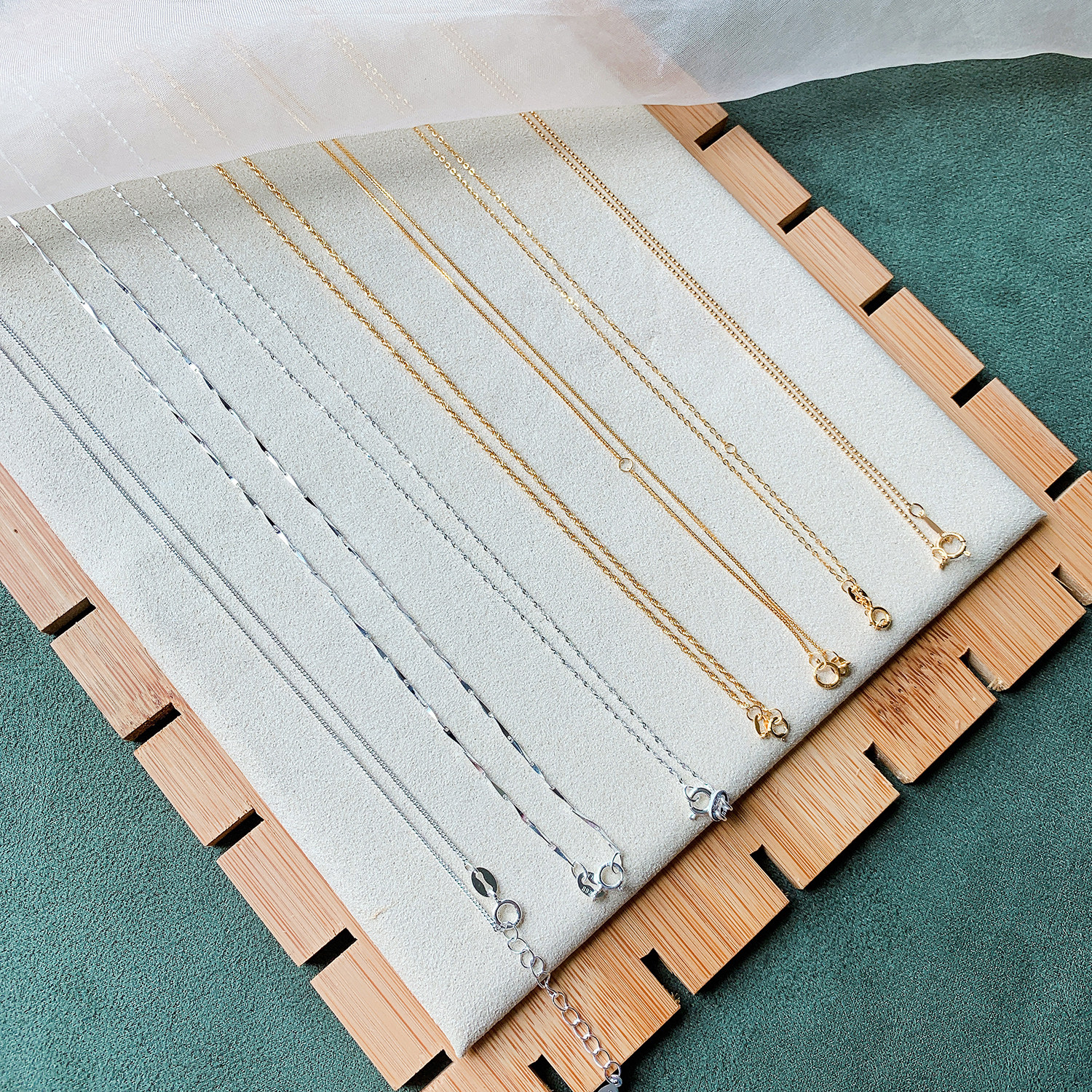 Chain sub set 14K gold 18K gold pure silver chain sub 