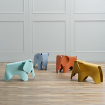 Creative childrens chair designer plastic elephant stool cartoon toy chair fashion kindergarten chair colorful cute stool