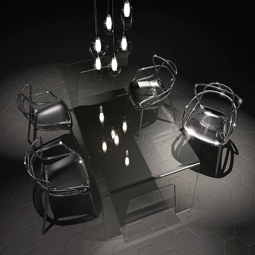 Современная модная прозрачная обеденная стула с брстаном хрустальным стулом гостиничного клуба.