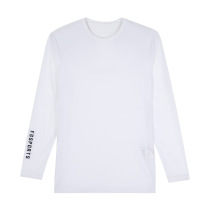 F4 mens back sides of the net gauze golf clothing mens round neck Ice Silk base