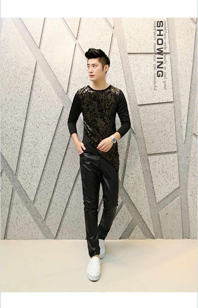 Pantalon cuir homme pour jeunesse pour automne - Ref 1478621 Image 10