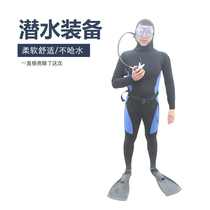 Divers respirator equipment underwater air respirator equipment set 12L cylinder fins water mirror diving suit