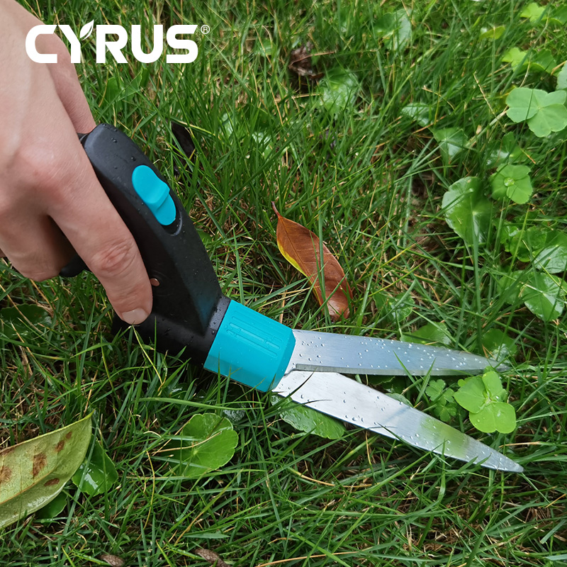 Fence shearing lawn mowing knife carbon steel home small weeding greening gardening tools trim weed artifact scissors
