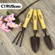 Small shovel flower planting tool gardening flower raising flower potting repot household succulent plant tool three-piece set