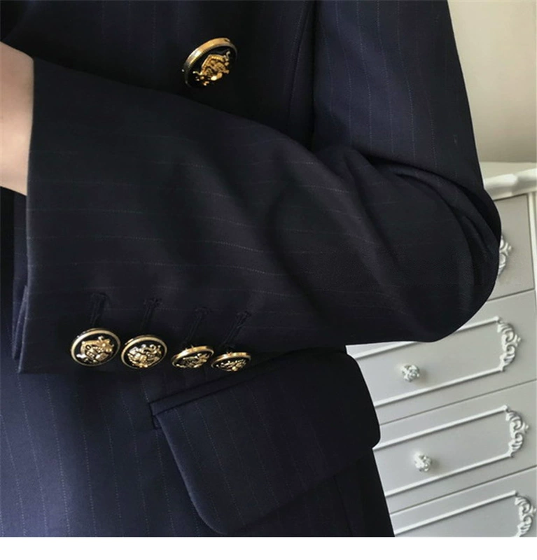 Bộ đồ thường ngày phù hợp với nữ 2019 mùa xuân mới thời trang Hàn Quốc khí chất Anh gió Slim nhỏ phù hợp với áo hai dây