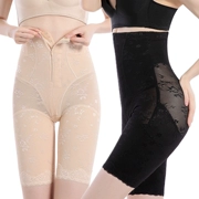 Tingmei 婼 ya eo cao dây kéo phần mỏng cơ thể định hình quần bụng eo bộ sưu tập hông bụng giảm béo cơ thể chặt chẽ quần short