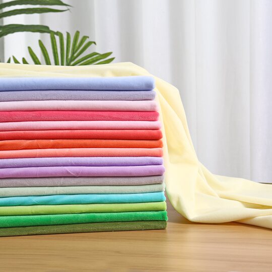 Crystal Ultra-Soft 1mm Doll Fabric DIY Handmade Material Short-Haired Doll Skin Cloth Toy Velvet Counter Clothing