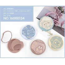 Small mirror schoolgirl Han version Mini carry-on with folding minimalist makeup mirror comb Cosmetic Mirror Comb Suits