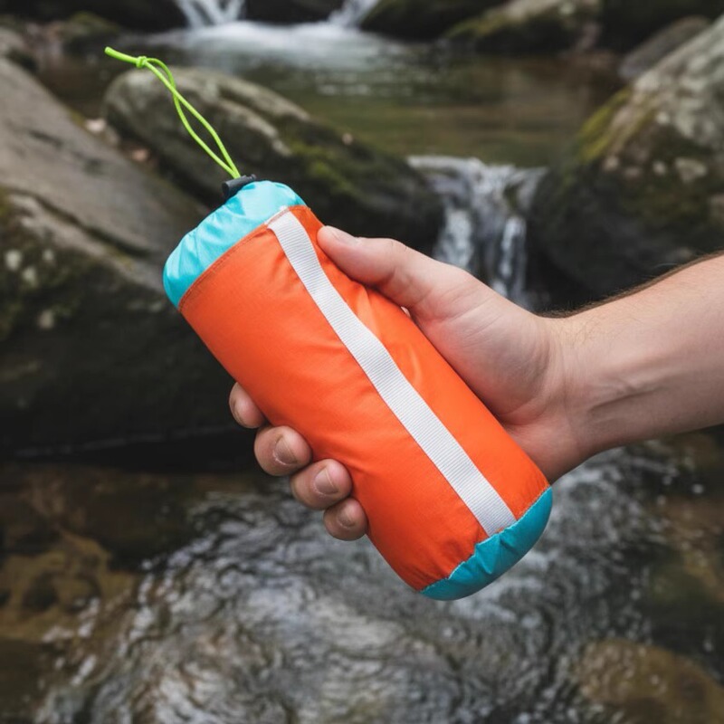 Lightweight Outdoor Mountaineering Raincoat, Ultra-Light Hiking Professional Poncho, Rainstorm Backpack, Orange Three-In-One Cross-Country Lightweight Outdoor Mountaineering Raincoat, Ultra-Light Hiking Professional Poncho, Rainstorm Backpack, Orange Three-In-One Cross-Country