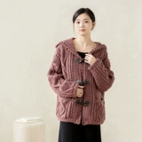 苏苏姐家 Шерстяной плетеный шарф ручной работы, шерстяная шапка, DIY