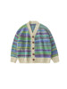 Sister Su Su’s deep-sea gradient cardigan handmade diy clothes top stick knitting wool ball material package