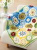 Sister Su Su’s fairy tale flower patchwork blanket handmade DIY crochet blanket homemade yarn ball material package
