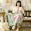 Sister Su Su's Tunisian Window Patchwork Blanket DIY Crochet Thread Cotton Yarn Ball Material Kit