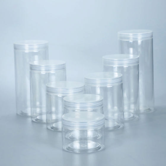 85透明盖塑料瓶手拧大号密封罐食品级存储罐广口瓶颜料瓶蜂胶瓶子