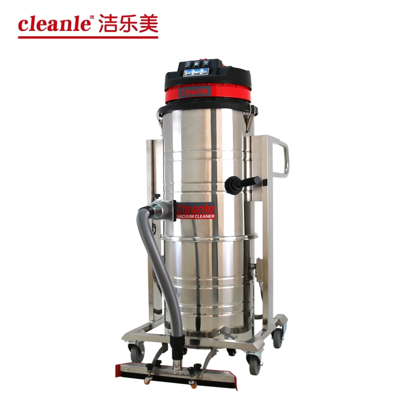 Nhà để xe ngầm xi măng máy hút bụi sàn 220 V thùng trên và dưới thùng máy hút bụi công nghiệp đánh bóng nhà xưởng hút bụi - Máy hút bụi