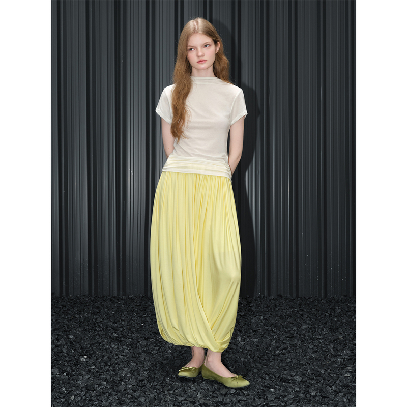Huiqing Mid-Length Pleated Skirt for Women, 2026 Spring/Summer New Style, Unique Design, High-End and Stunning Huiqing Mid-Length Pleated Skirt for Women, 2026 Spring/Summer New Style, Unique Design, High-End and Stunning