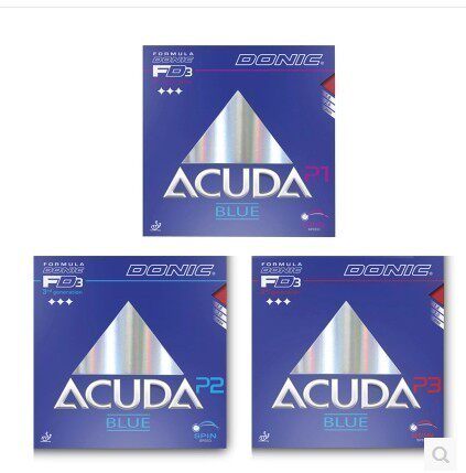 Sunny Ping Pong DONIC Doonic Acuda Blue P1 P2 P3 Blue Fire M1S1 Upgrade Blue Sponge Sleeve