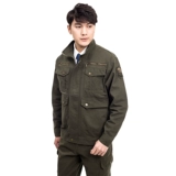 Хлопковый комбинезон, износостойкие штаны, увеличенная толщина, защита от ожогов, свободный крой