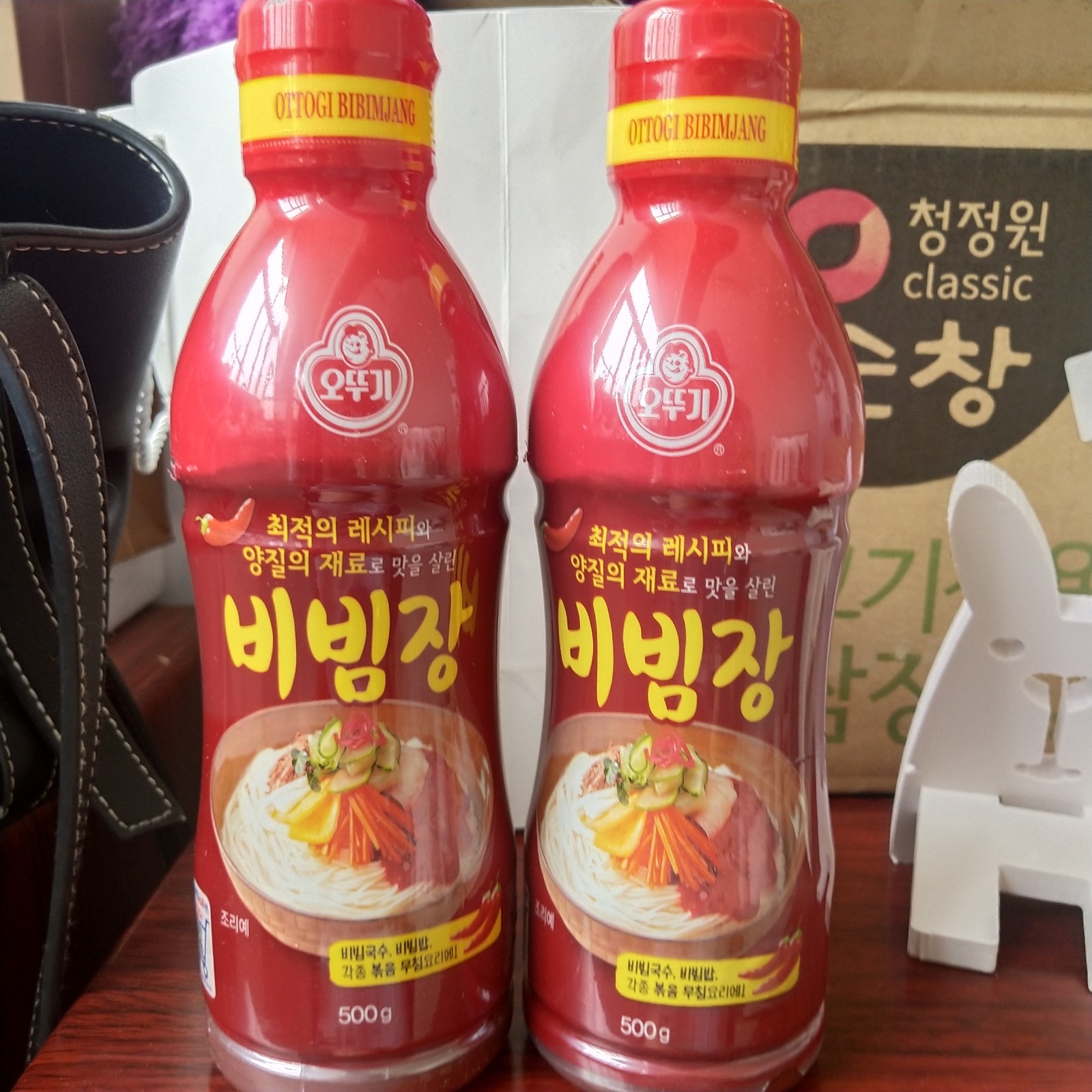 South Korea Import tumbler Leftover Rice Mix Rice Mixed Pasta Sauce Stone Pan Mix With Hot Sauce Mixed Pasta Sauce 500g * 2 bottles