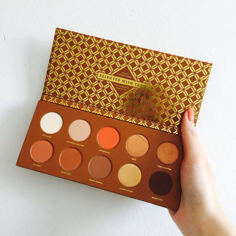 Spot ZOEVA eye shadow pan pumpkin pan matt caramel cocoa blend 10 color mini6 color