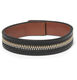 Want Les Essentiels De La Vie Leather Zipper Decorative Bracelet