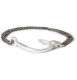 Miansai Gold ROSE GOLD Hook on Silver Chain silver chain fish hook bracelet 4 colors