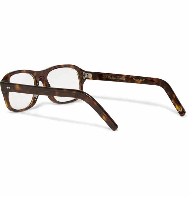 Kingsman Co-Branded with Cutler and Gross, Tortoiseshell Acetate Frame E Optical Glasses, in Stock