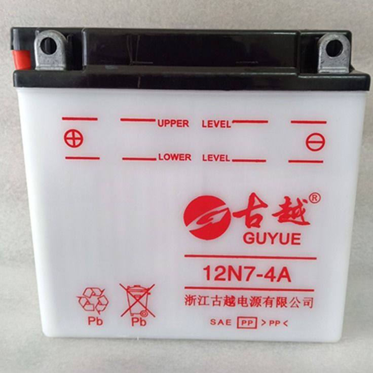 12N7-4A drilling leopard 12V7ah locomotive storage battery rider 125 locomotive battery storage battery The ancient Yue