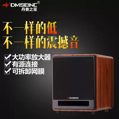 DMSEINC V10 inch active overweight subwoofer computer home speaker high power 220V super large subwoofer
