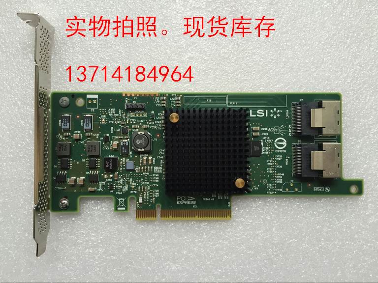Original LSI 9217-8i PCI-E3 0 HBA Extended Array Card Support 4T MAC OS