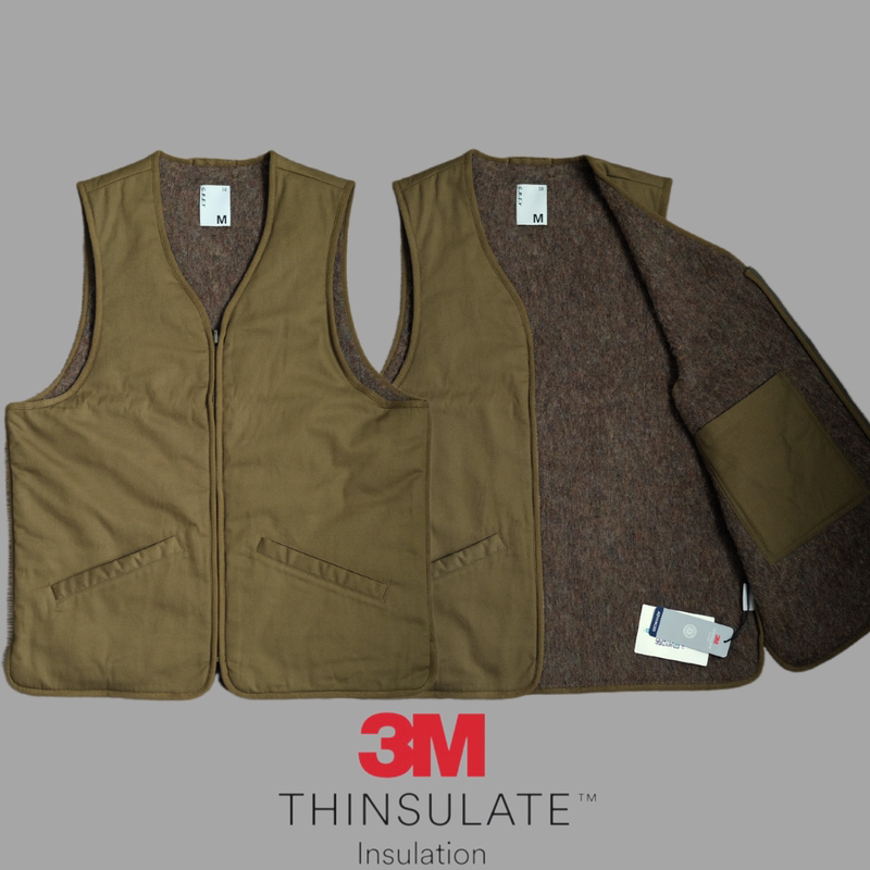 [Wool + 3m] Barbour Jacket Must-Have with Removable Liner Bedale Thinsulate Thermal Vest