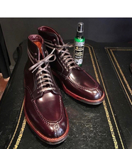 (Domestic stock)Alden Tanker B last horse hip leather light side mace bottom No 8 color boots