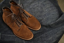 Alden 379X楦 Boundocker wolf tooth floor high-aid skinhead boots