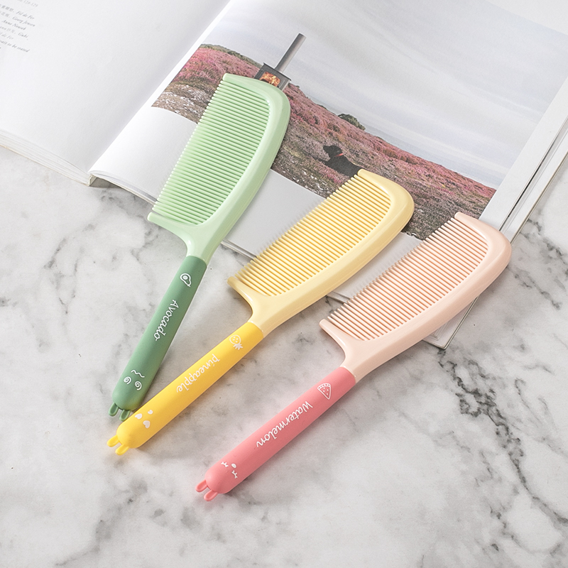 Cartoon cute comb lady home long hair straight hair comb girl girl comb hair special comb anti-static