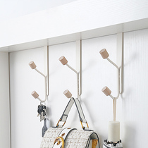 Simple door back style hanger door bathroom door rear hanger hanging hanger hanging clothes hook clothes hook cap hook free of punching clothes