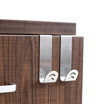 4 clothes stainless steel cabinet hooks Kitchen Cabinet Door Drawer Hook Door Back Type Without Mark
