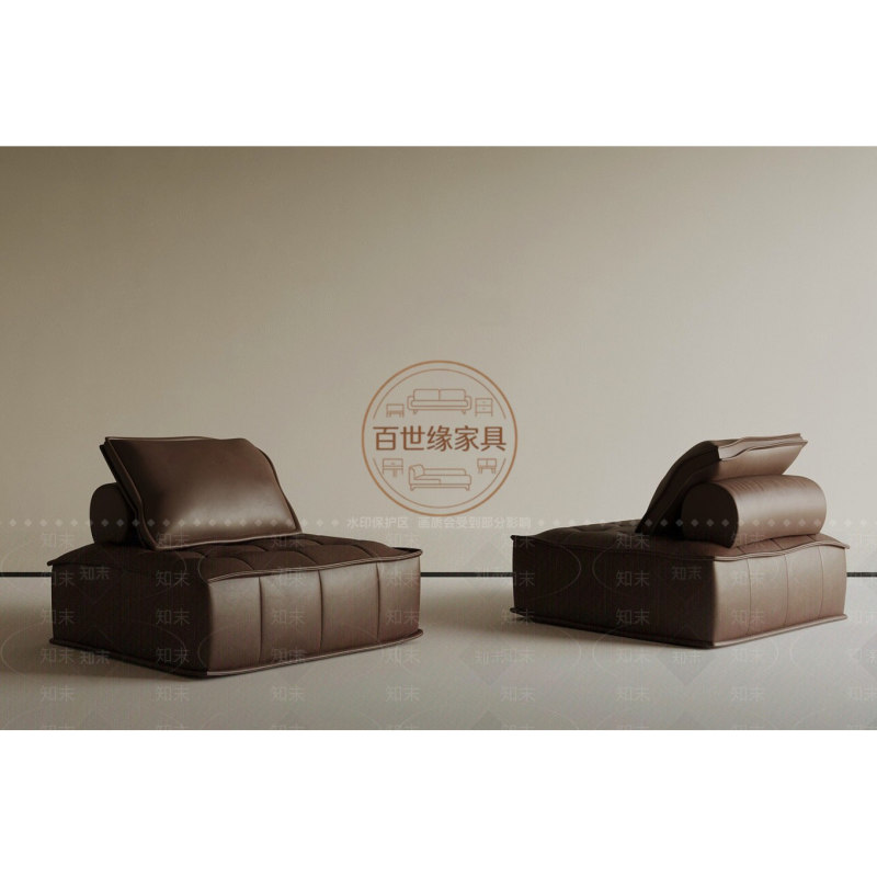 Italian-Style Minimalist Fabric Single Sofa in the Sales Office, Modern Simple Light Luxury Single-Seat Sofa in the Mezzanine Model Room Italian-Style Minimalist Fabric Single Sofa in the Sales Office, Modern Simple Light Luxury Single-Seat Sofa in the Mezzanine Model Room