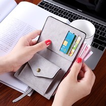 2017 Korean version of mini matte ultra-thin coin wallet Womens Small wallet short simple small cute lady money clip