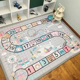Детский нетоксичный складной игровой коврик для ползания без запаха для домашнего использования
