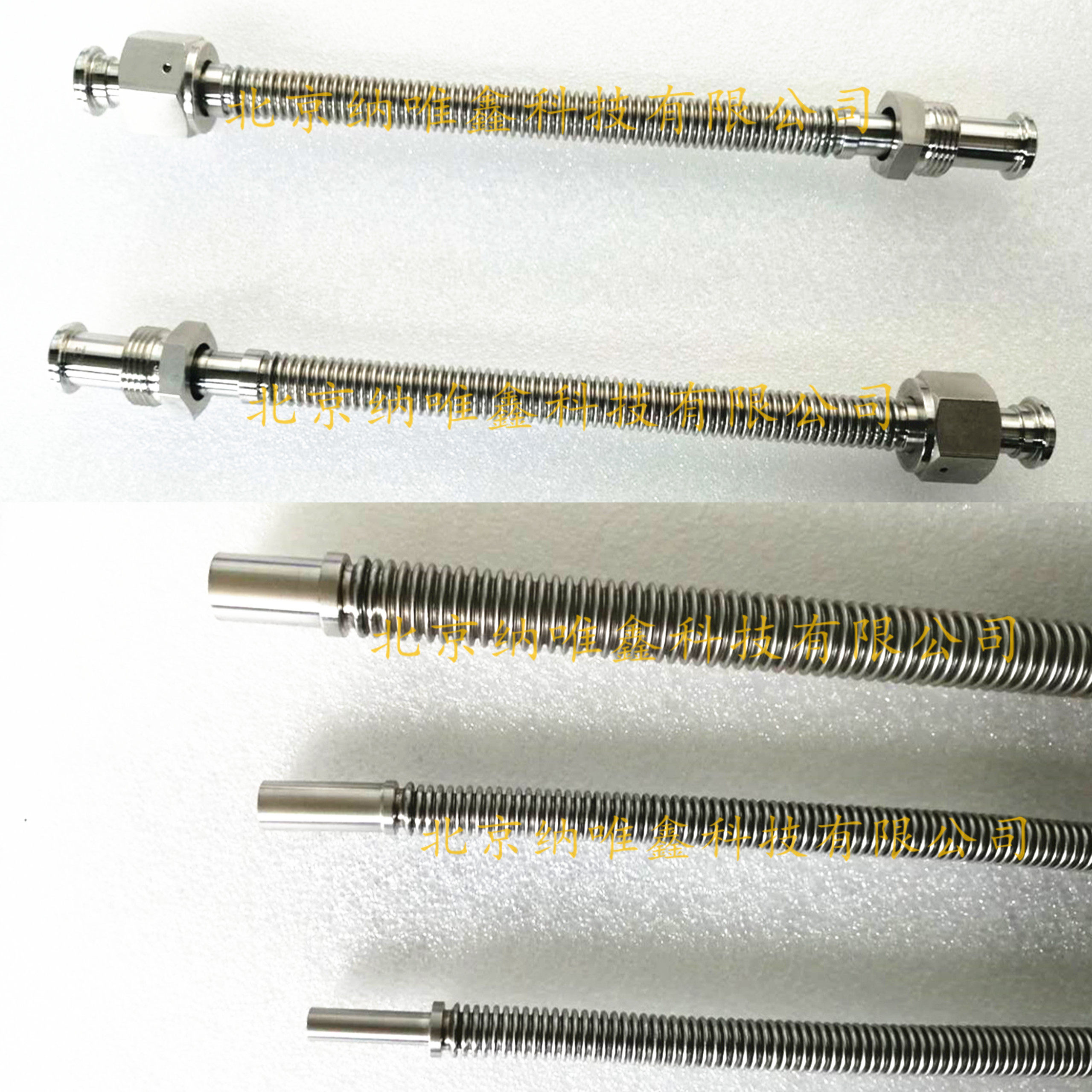 1 4VCR vacuum bellows card sleeve type 1 2 Hose 3 8 gas gas path connection pipe 3 4 6mm