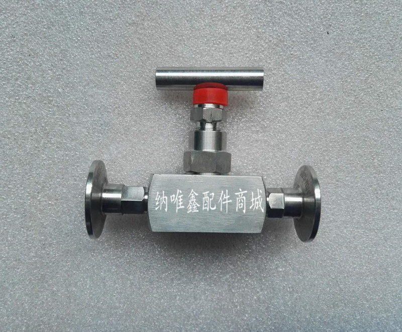 KF16 vacuum fine-tuning valve KF25 manual valve KF needle valve