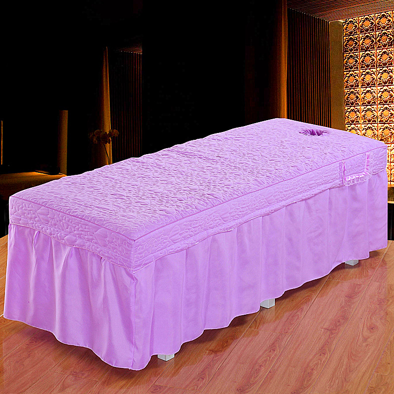 Beauty Beauty tinh khiết bedspread bedspread quảng cáo thẩm mỹ viện điều trị xoa bóp dầu gội đầu giường massage đặc biệt vận chuyển bedspread - Trang bị tấm khăn trải giường spa